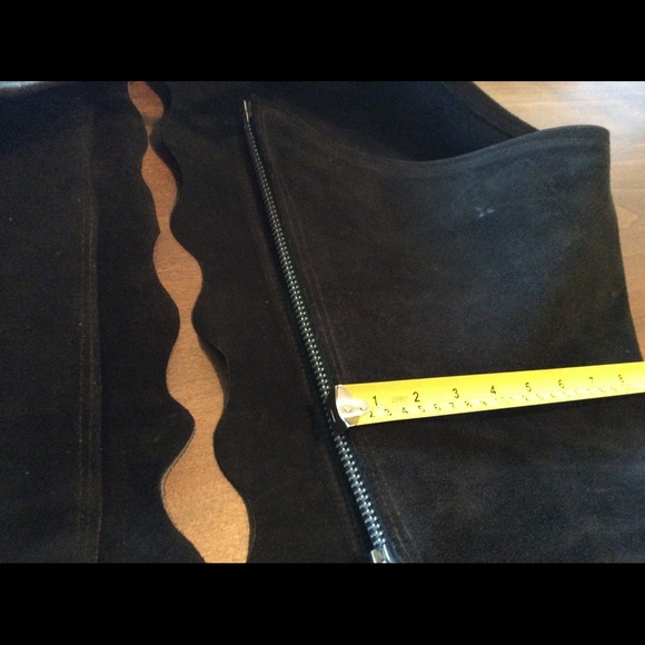 Black suede leather ladies chaps 🍒FREE SHIPPING🍒 - Picture 10 of 10